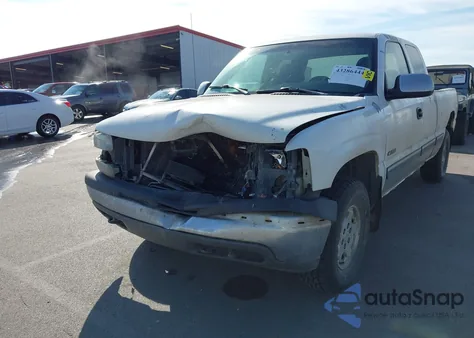 2000 Chevrolet Silverado 1500 Lt из США, поврежденный, VIN 2GCEK19T8Y1210350